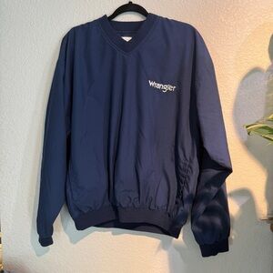Wrangler Navy Blue Rodeo Windbreaker